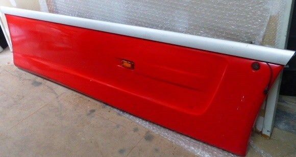 DAF Spoiler Schürze Rot 1607600 for DAF XF 105  truck tractor