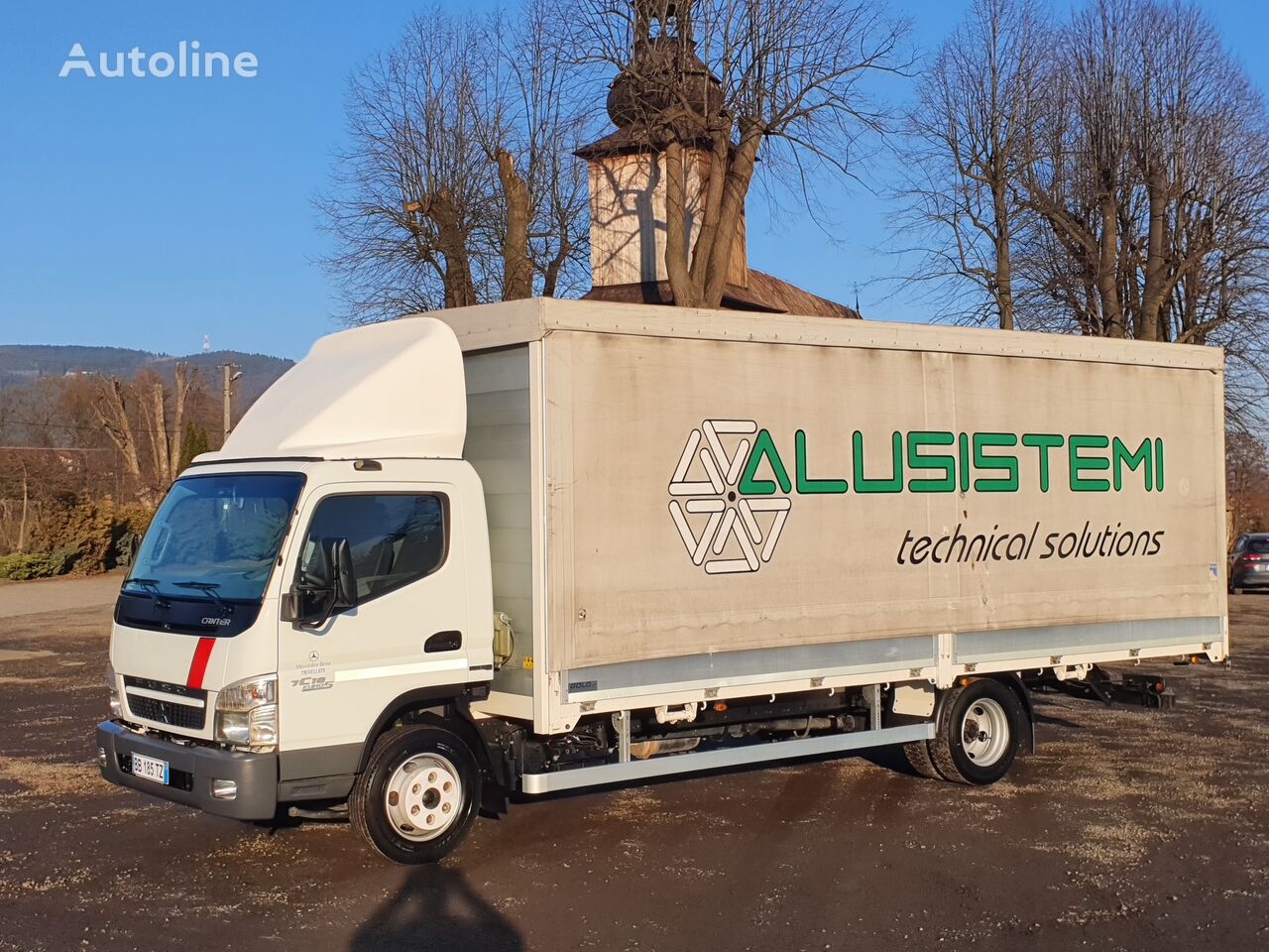 Mitsubishi Canter 7C18 tilt truck