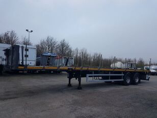 LeciTrailer Plateau 2 essieux PORTE-FER timber semi-trailer