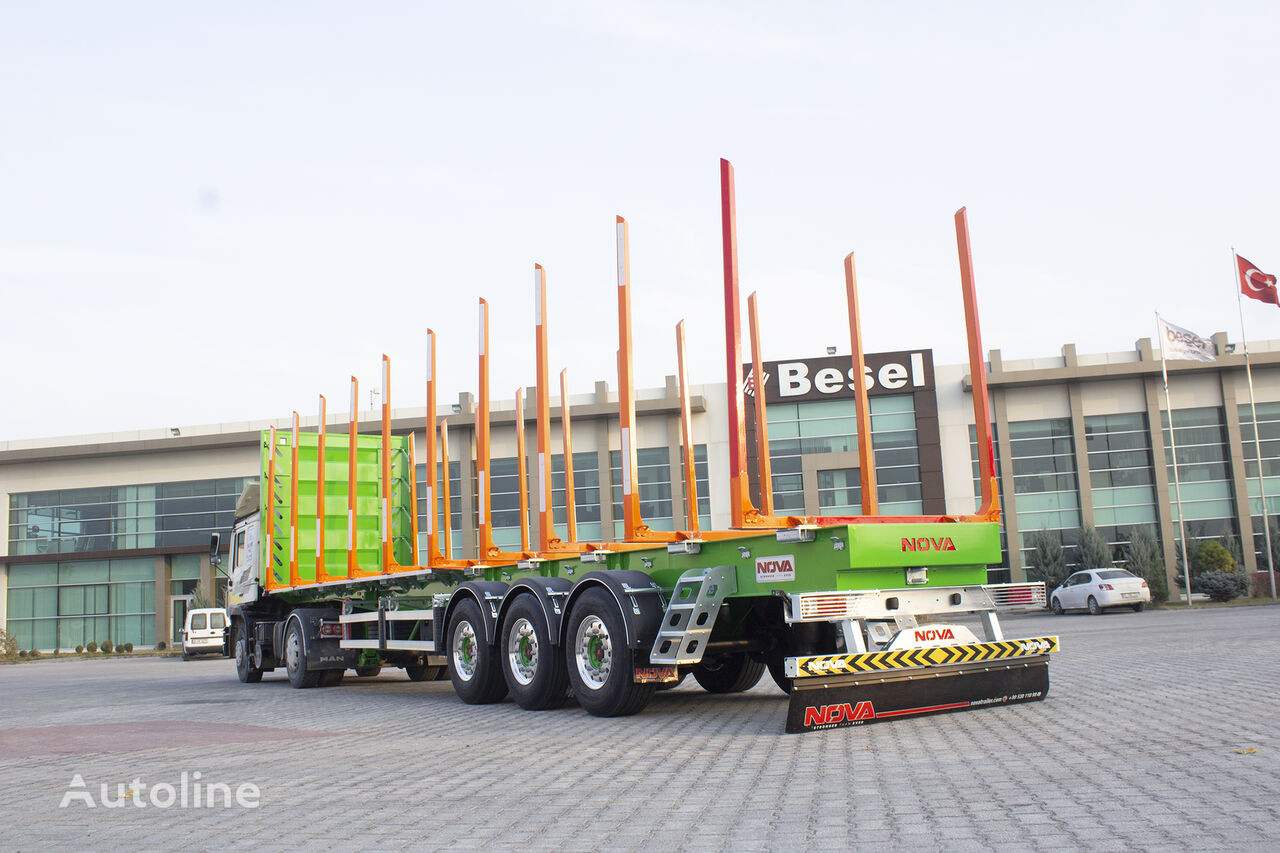 new Nova New - Timber Transport Semi Trailer - 2024 - Domex Bunks timber semi-trailer