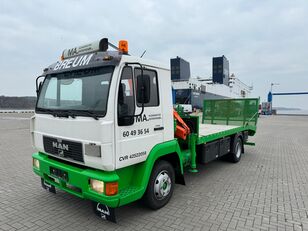 MAN 8.163 with crane ATLAS tow truck