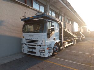 IVECO Stralis 413 car transporter + car transporter trailer