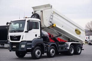 MAN TGS / 41.460 / E 6 / ACC / 8 X 8 / WYWROTKA MEILLER / MANUAL dump truck