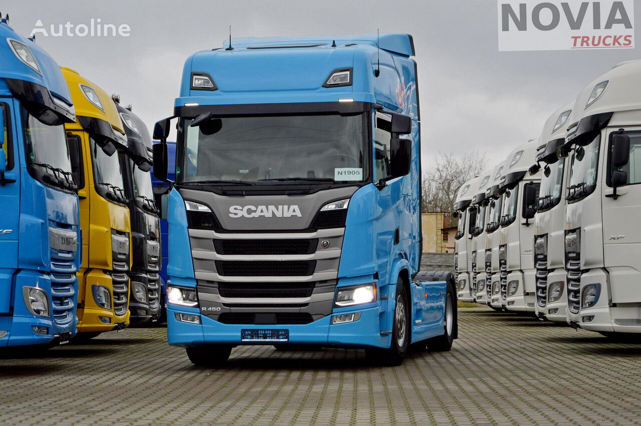 Scania R450 STANDKLIMA | FULL LED | NAVI | VIRTUAL COCKPIT | SIDE SKIRT truck tractor